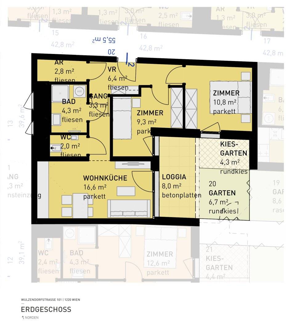 PROVISIONSFREI | Aspern Flats 101 - Ihr Traum vom Eigenheim im Grünen