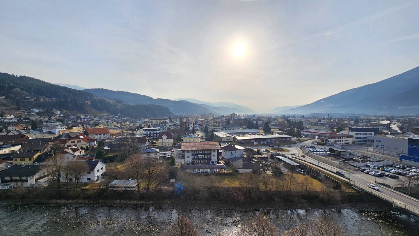 10. Stock mit traumhafter Aussicht. 3-Zimmer-Wohnung in Spittal/Drau zum Kauf.