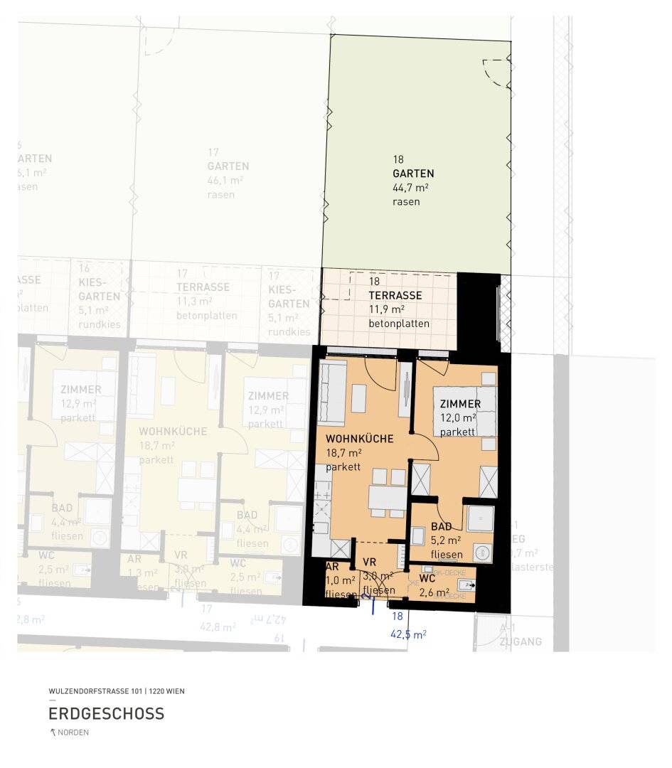 PROVISIONSFREI | Aspern Flats 101 - Ihr Traum vom Eigenheim im Grünen