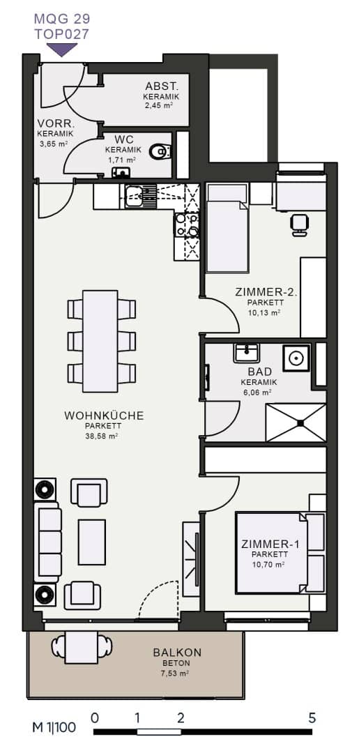 Modern Living in the New Building First Occupancy at MQG