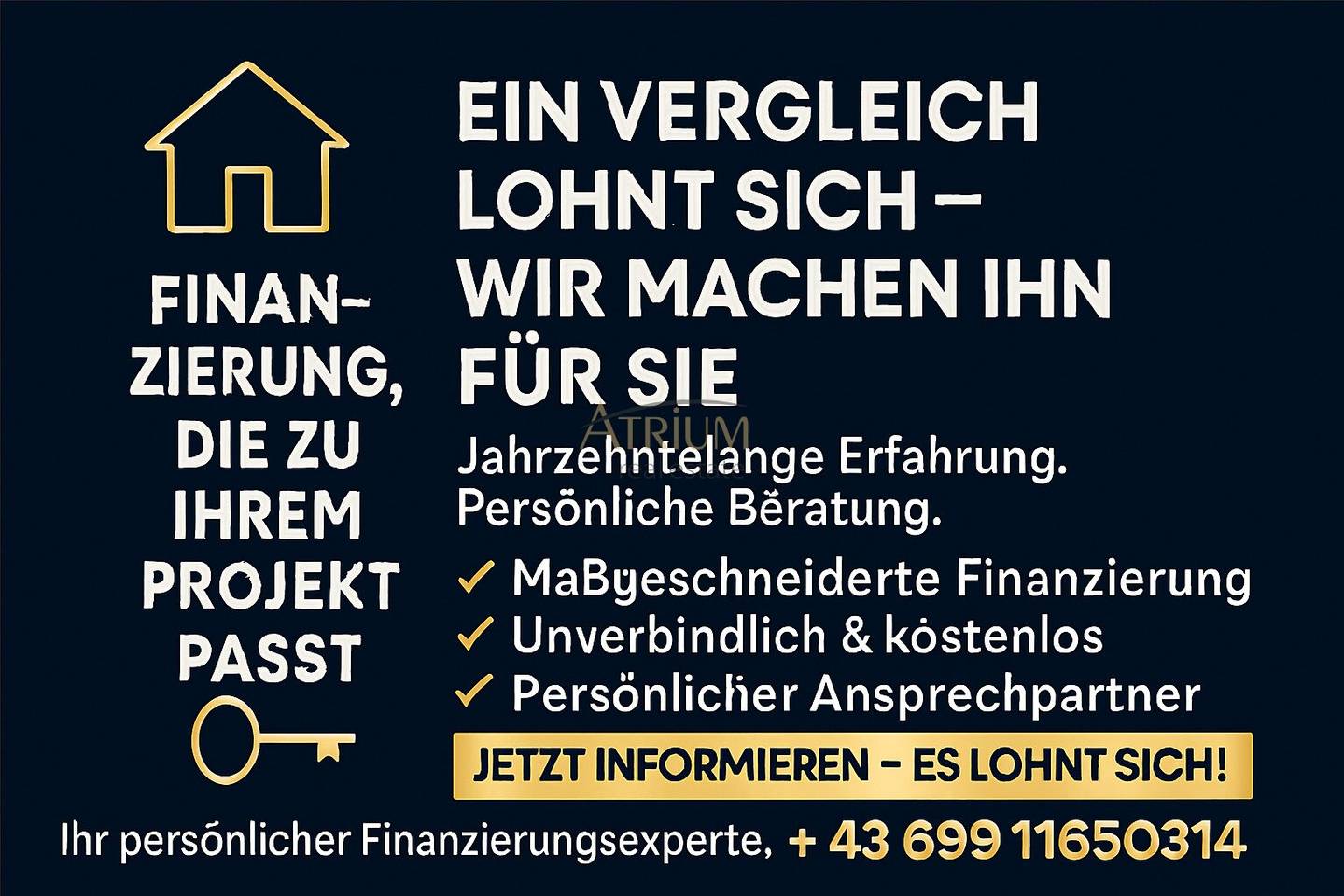 Ideal gelegen, sofort bezugsbereit mit niedrigen Betriebskosten und freiem Mietzins!