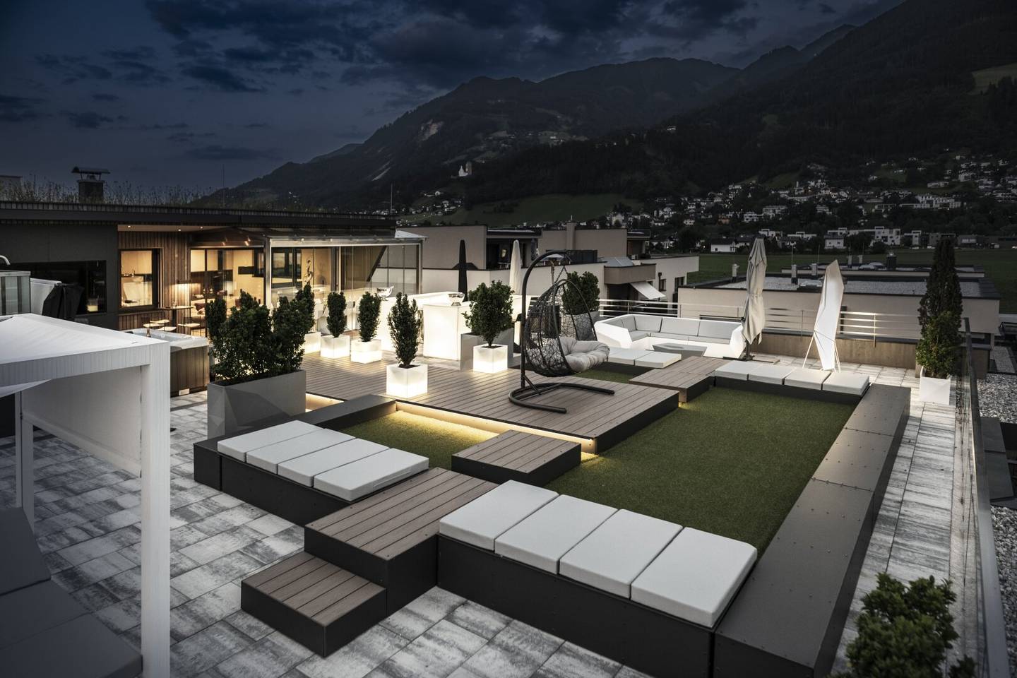 Penthouse Feeling in Silberstadt Schwaz Architectural Luxury View
