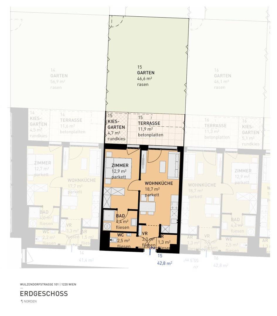 Commission free | Aspern Flats 101 Your dream of owning a home in the green