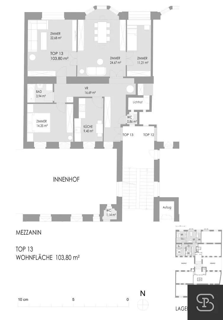 Stadtpark proximity: Beautiful 104 m² property with 4 rooms in revitalized old building - 1030 Vienna','de':'Stadtpark-Nähe: Wunderschönes 104m² Eigentum mit 4 Zimmern im revitalisierten Altbau - 1030 Wien