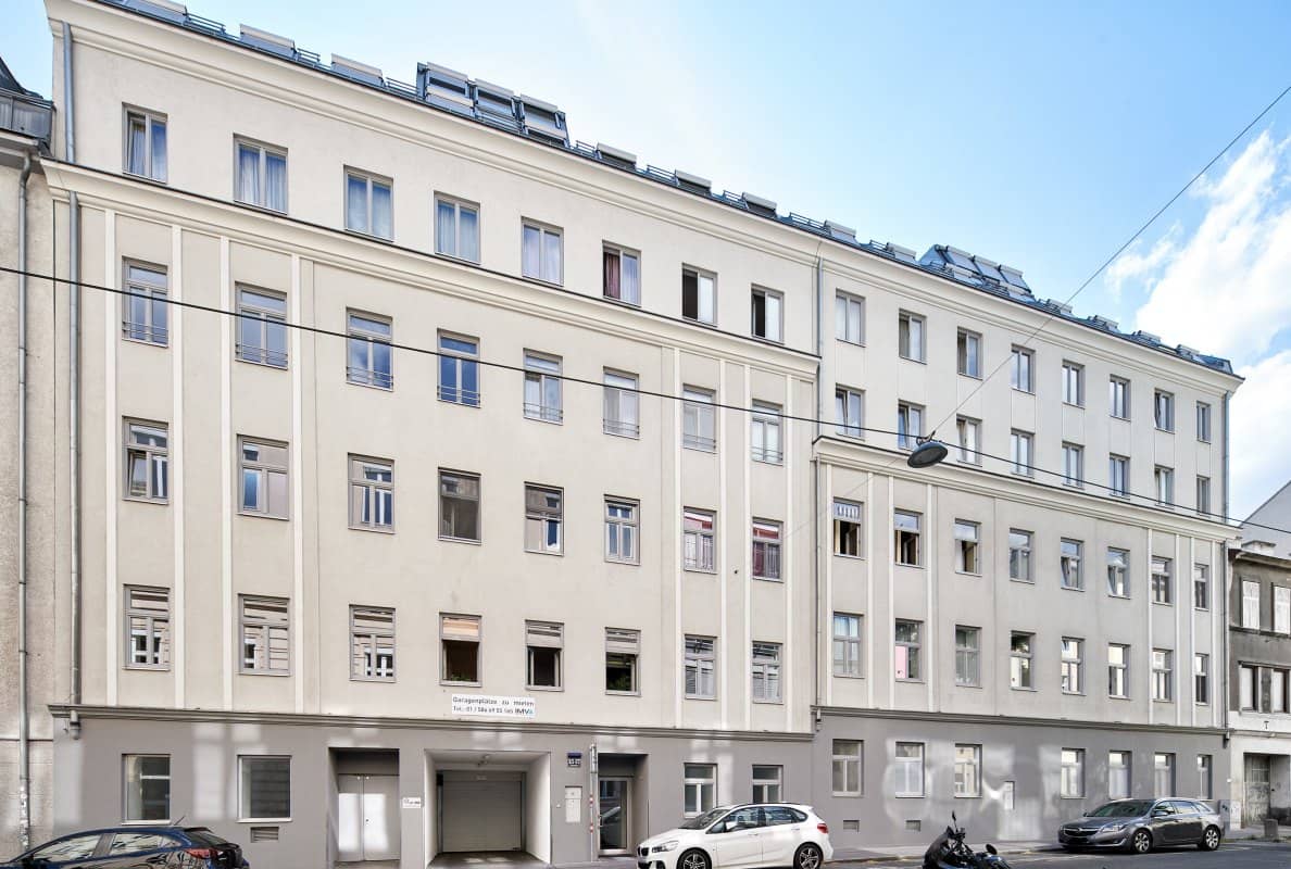 Wohnung sonnig hofseitig unbefristet vermietet