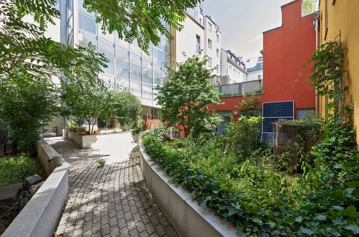 Wohnung sonnig hofseitig unbefristet vermietet
