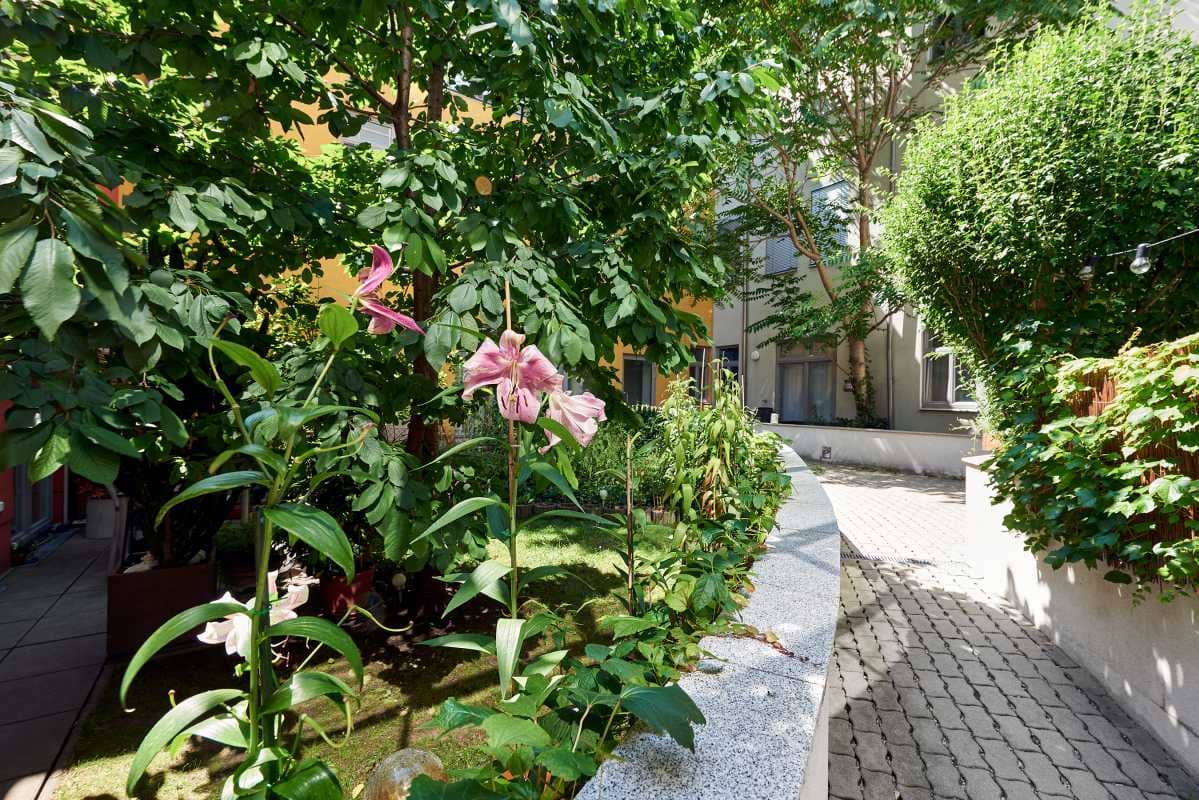 Wohnung sonnig hofseitig unbefristet vermietet