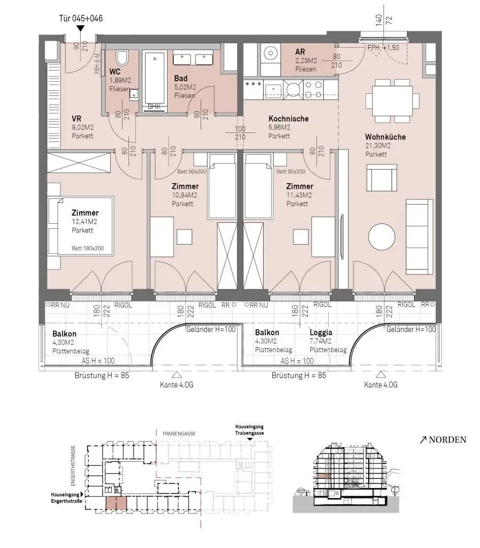 No commission Modern living on the Danube waterfront with Danube view