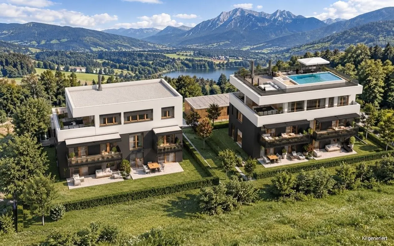 Naturblick Residenzen: Stylish second home living between mountains and lake in a quiet location