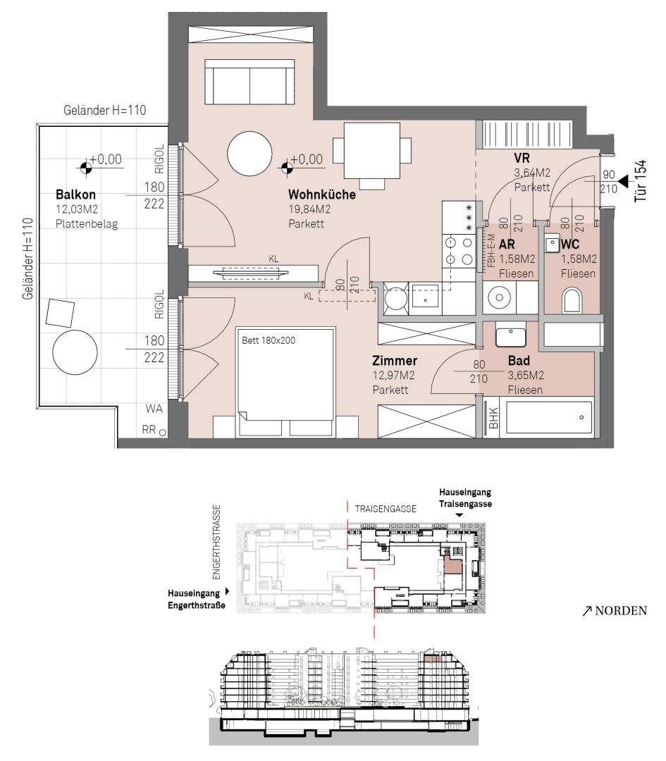 Provision free Modern living on the Danube bank with Danube view