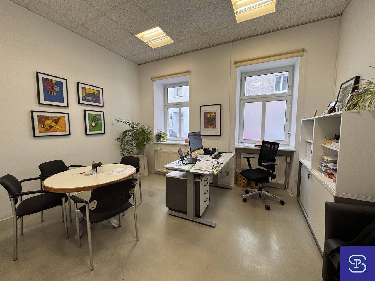 Open ended 177 m² office and 221 m² basement space at Humboldtplatz 1100 Vienna