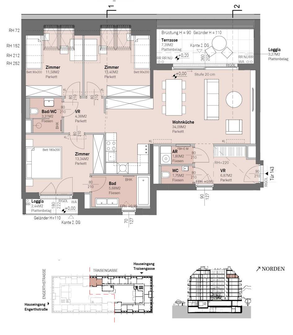 Provision free Modern living on the Danube shore with Danube view