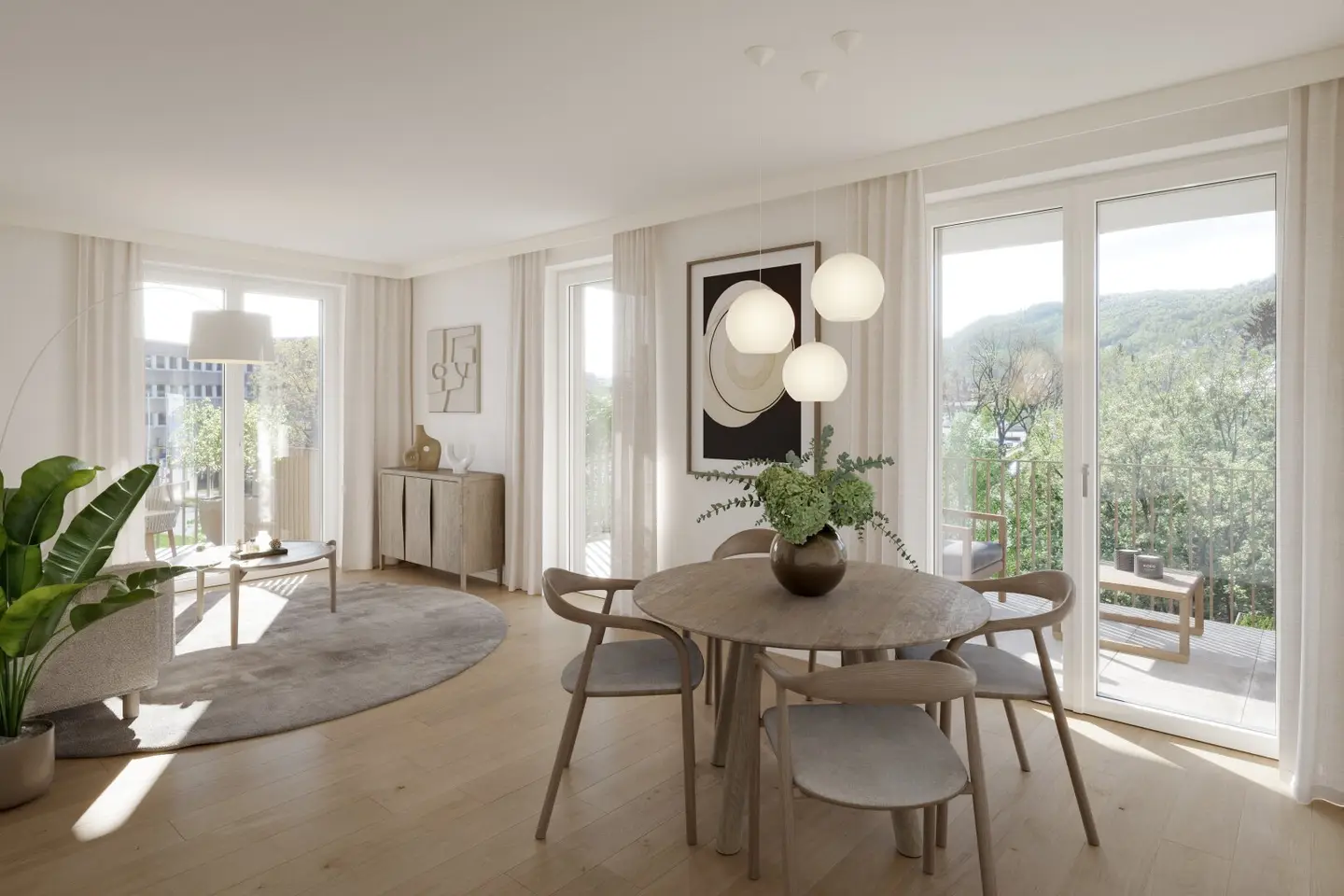SÜDBLICK GRAZ-EGGENBERG | 64 M² TRAUMWOHNUNG MIT 12 M² WESTBALKON – BAUSTART ERFOLGT