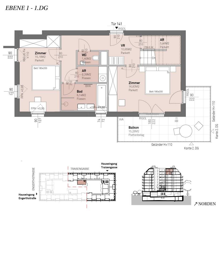 Commission free Modern living on the Danube riverbank with Danube view
