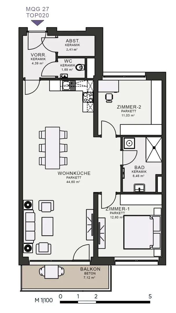 Modern Living in the New Building First Occupancy at MQG