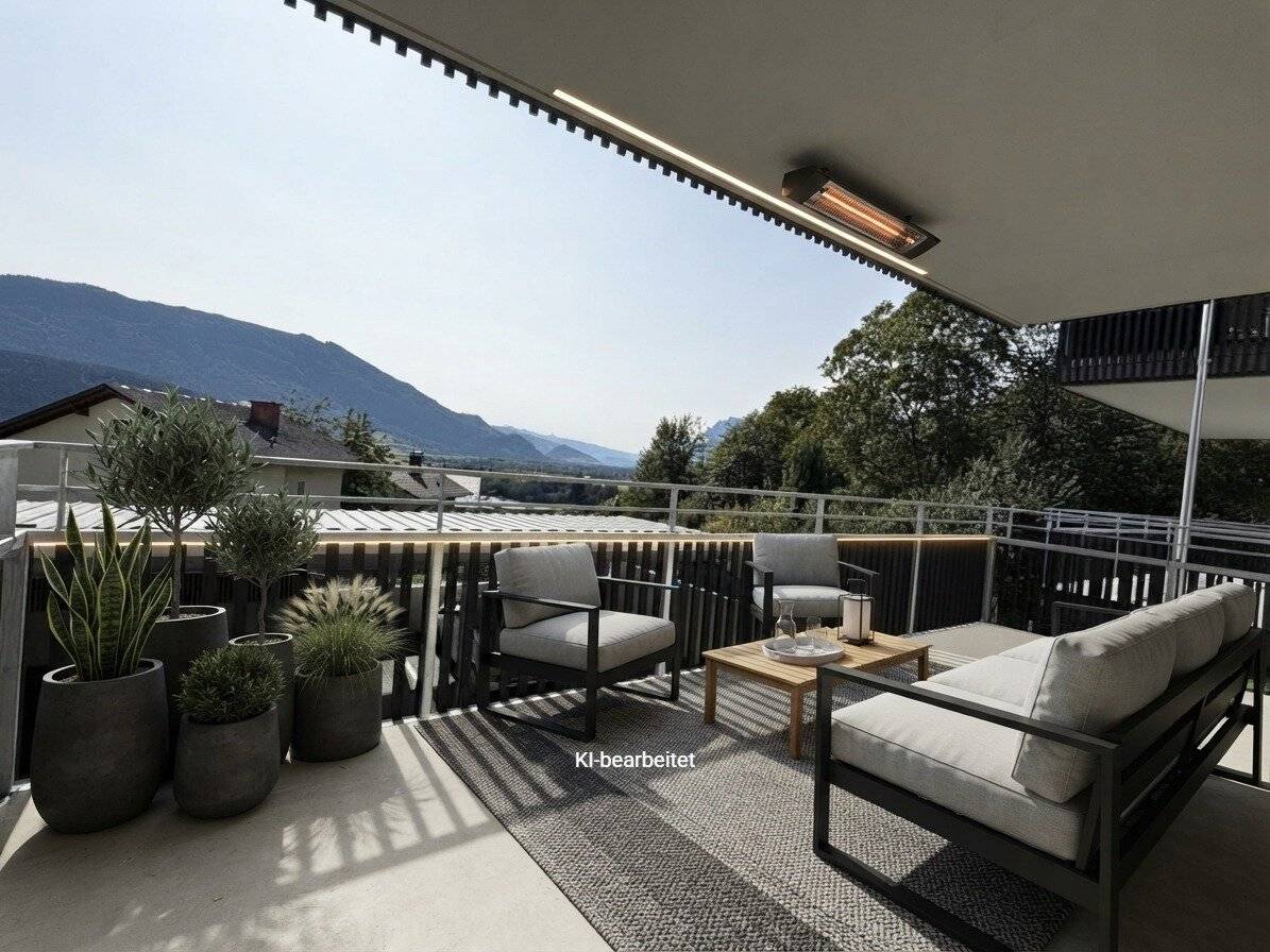 Newly built owner-occupied apartment with a large southwest facing balcony, suitable for a second residence
