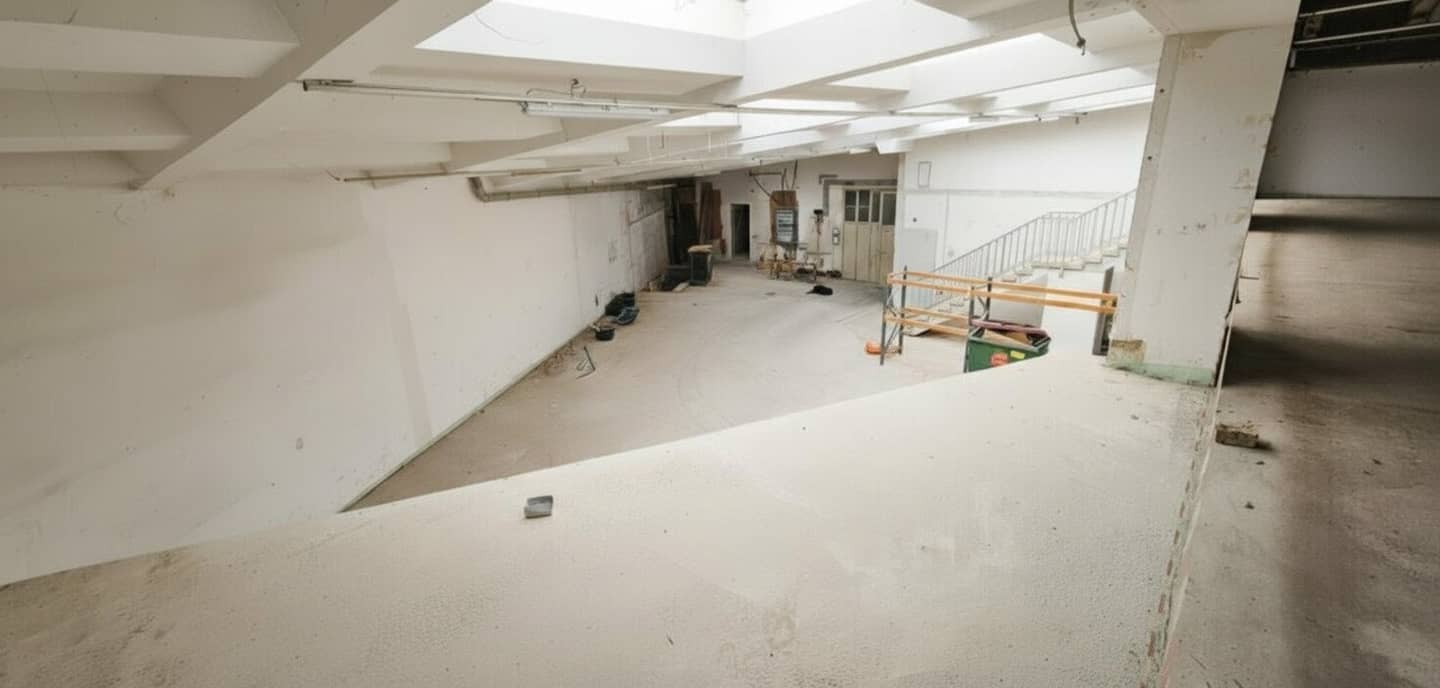 Commercial hall with office space – ca. 760 m²