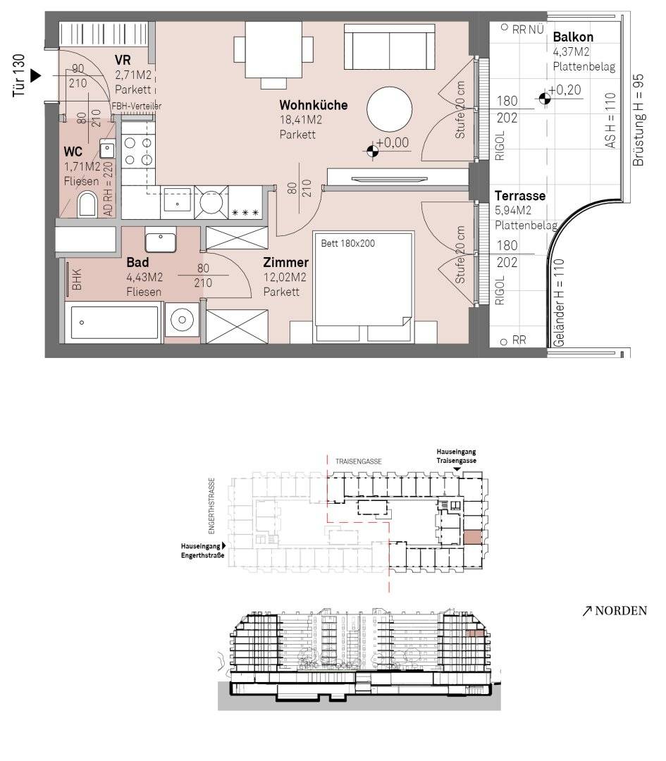 No Commission Modern Living on the Danube Riverside with Danube View