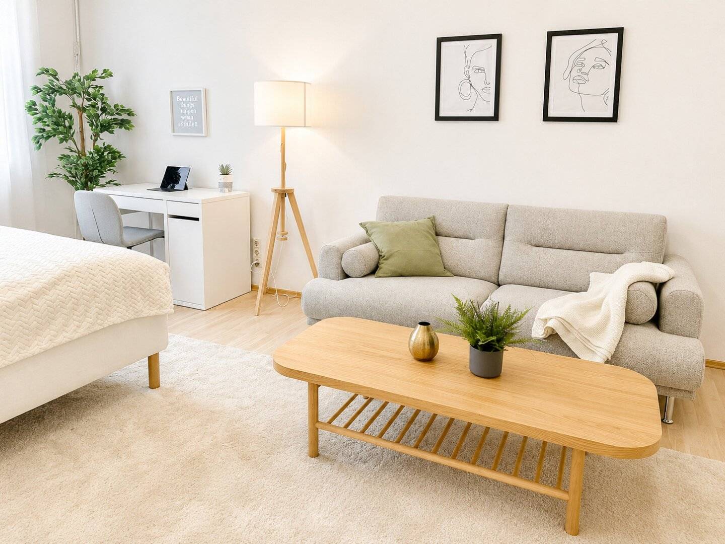 Fully furnished 2-room apartment in central location | Ideal for investors and owner-occupiers