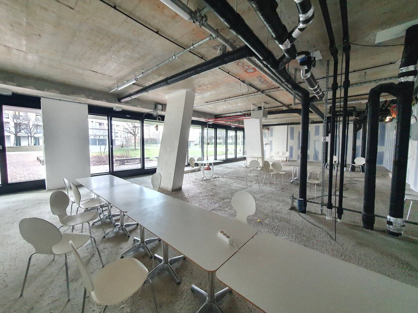 First occupancy ground floor office or studio at the DC Flats