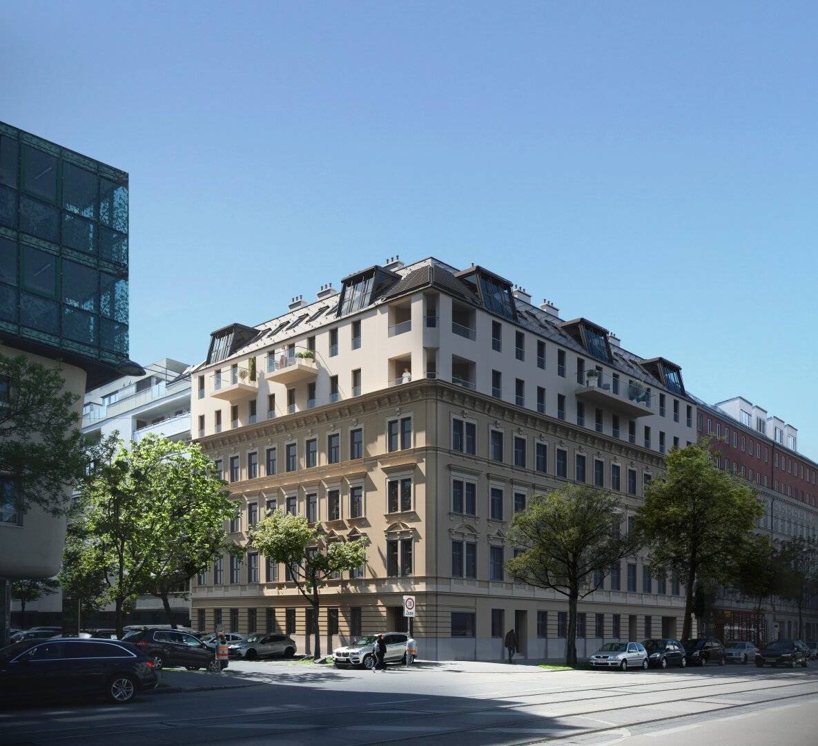 Das Haus am Haus - 1.200qm errichtbare Wohnnutzfläche auf schönem Stilaltbau