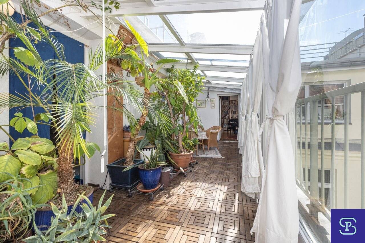 Prime location attic apartment 209m² including winter garden and 20m² terrace 1070 Vienna