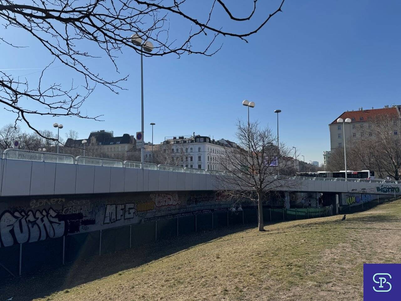 Werbefläche in Frequenzlage Lassallestraße/Reichsbrücke - 1020 Wien
