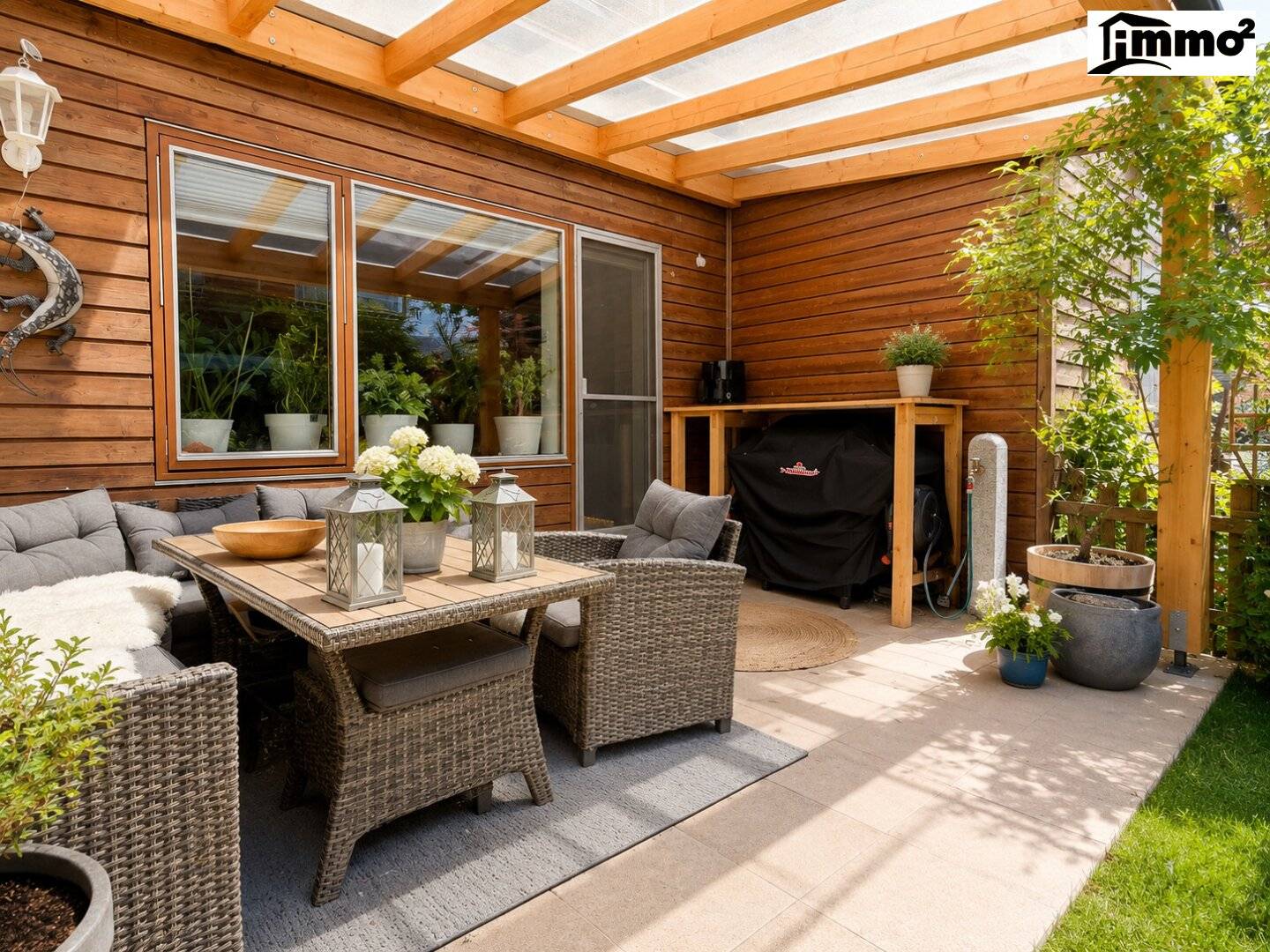 Homey feel instead of apartment 95 m² Maisonette with terrace garden, roof terrace and 2 underground parking spaces included