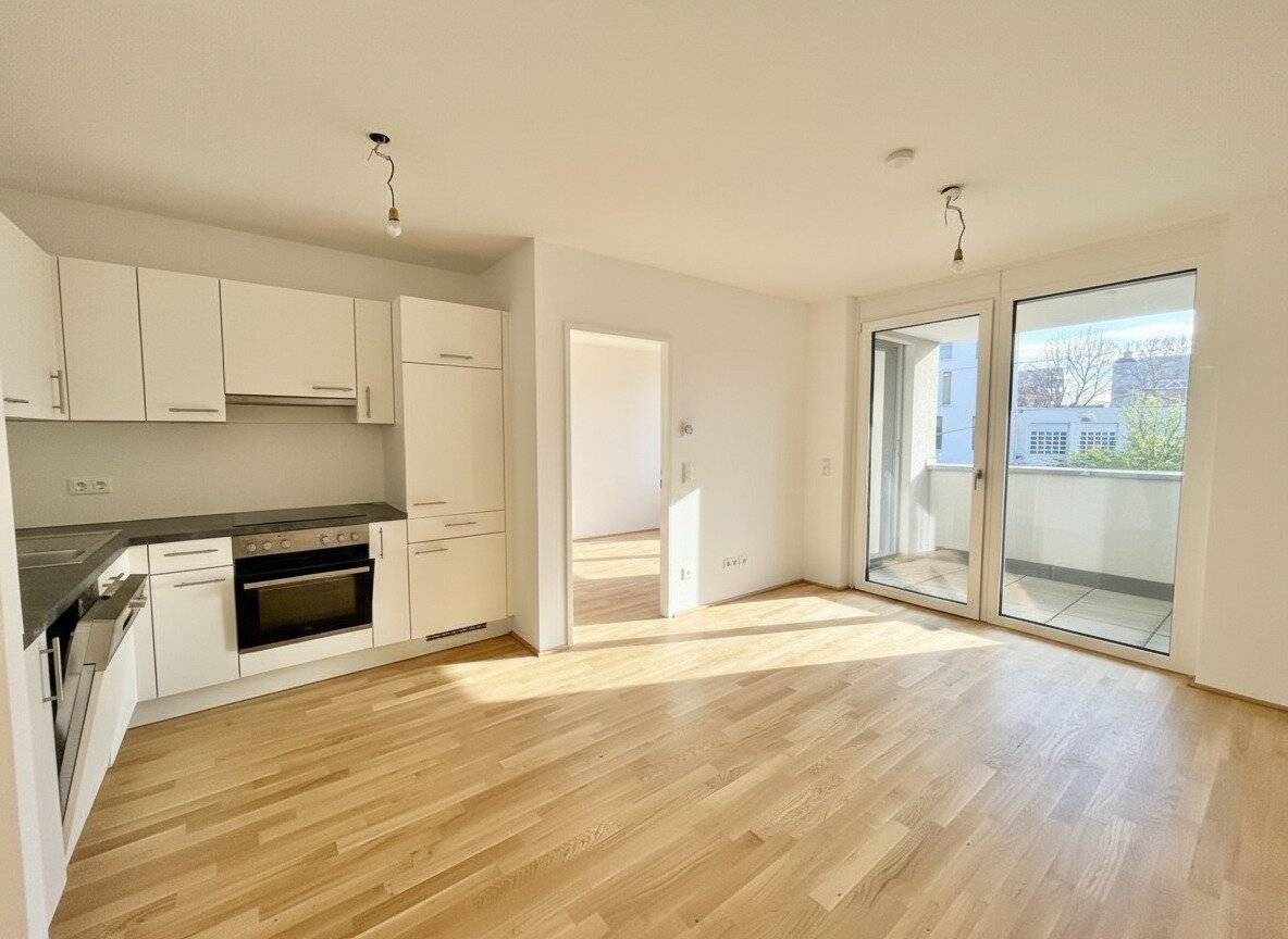 Modern 2-room apartment with loggia near Milleniumcity (commission-free!)