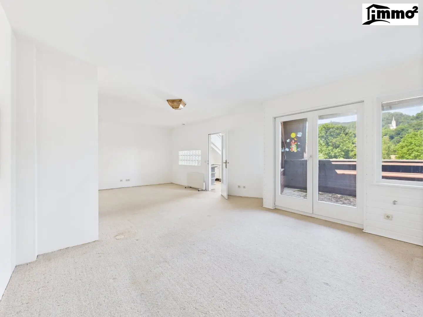 Above the rooftops of Reifnitz with penthouse feeling and three roof terraces near the lake