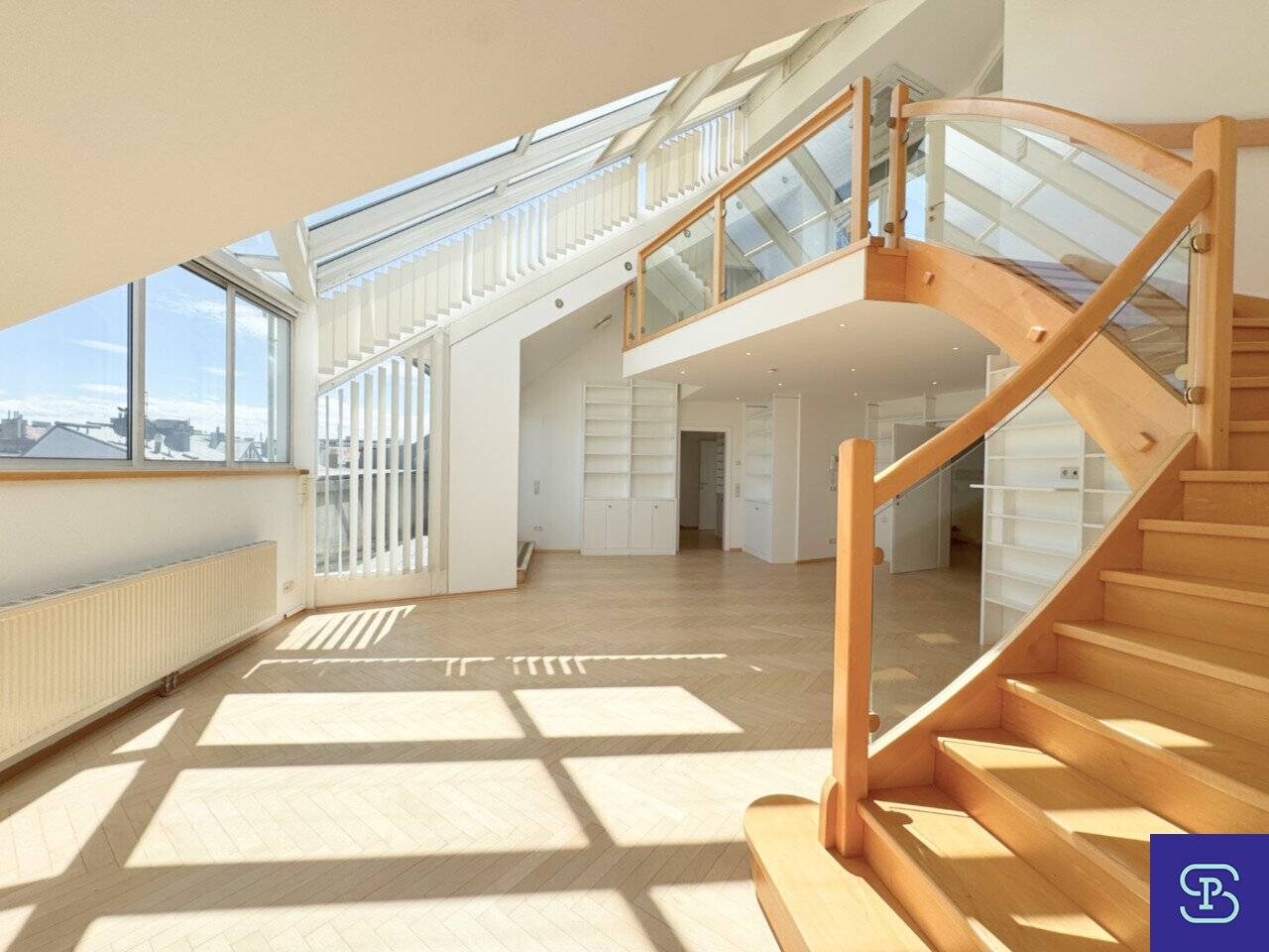 Commission-free air-conditioned 296m² penthouse apartment with 10 rooms and terraces 1030 Vienna