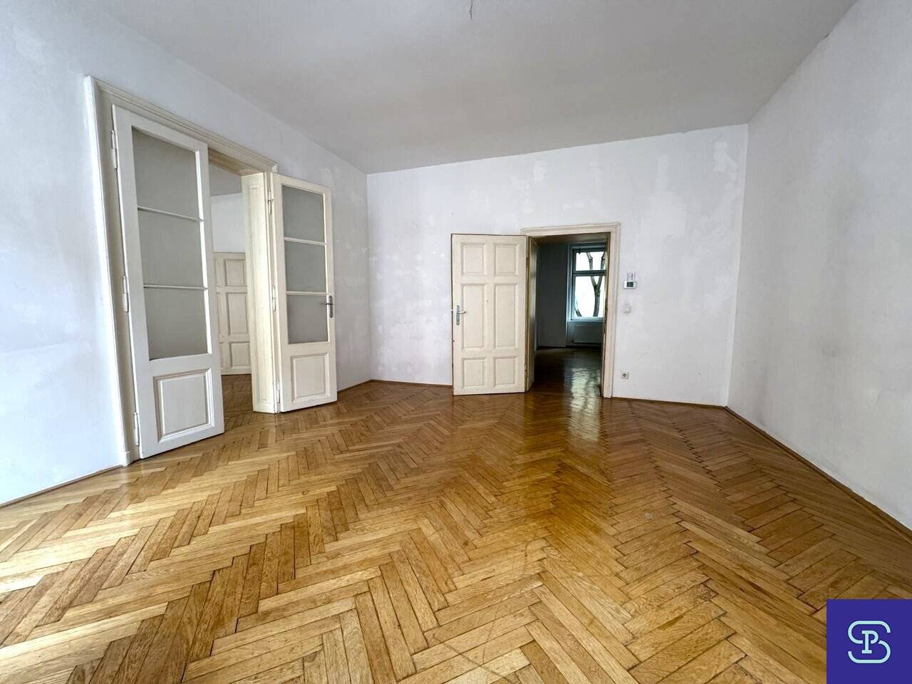 Quiet 105 m² old building with 3 rooms in top location 1060 Wien