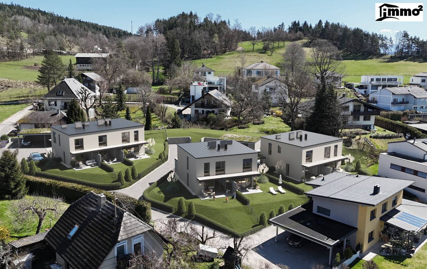 Hier fühlt sich jeder Tag wie Urlaub an – Doppelhaus mit Wörtherseeblick!