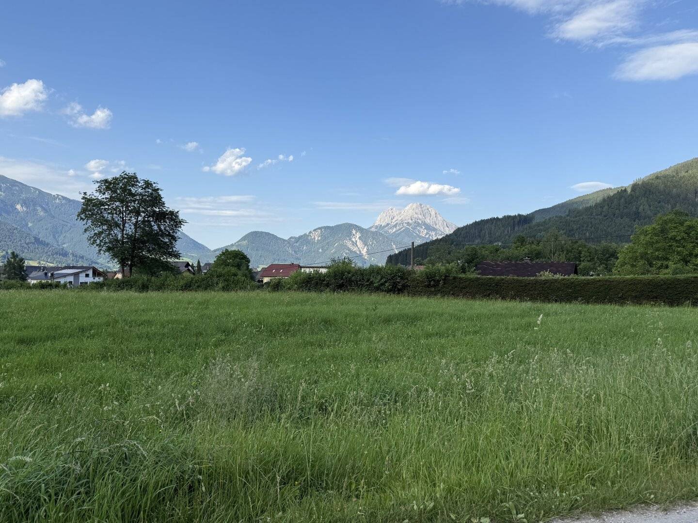 Grundstück in Admont in sonniger und ruhiger Lage, derzeit noch zweitwohnsitzfähig!