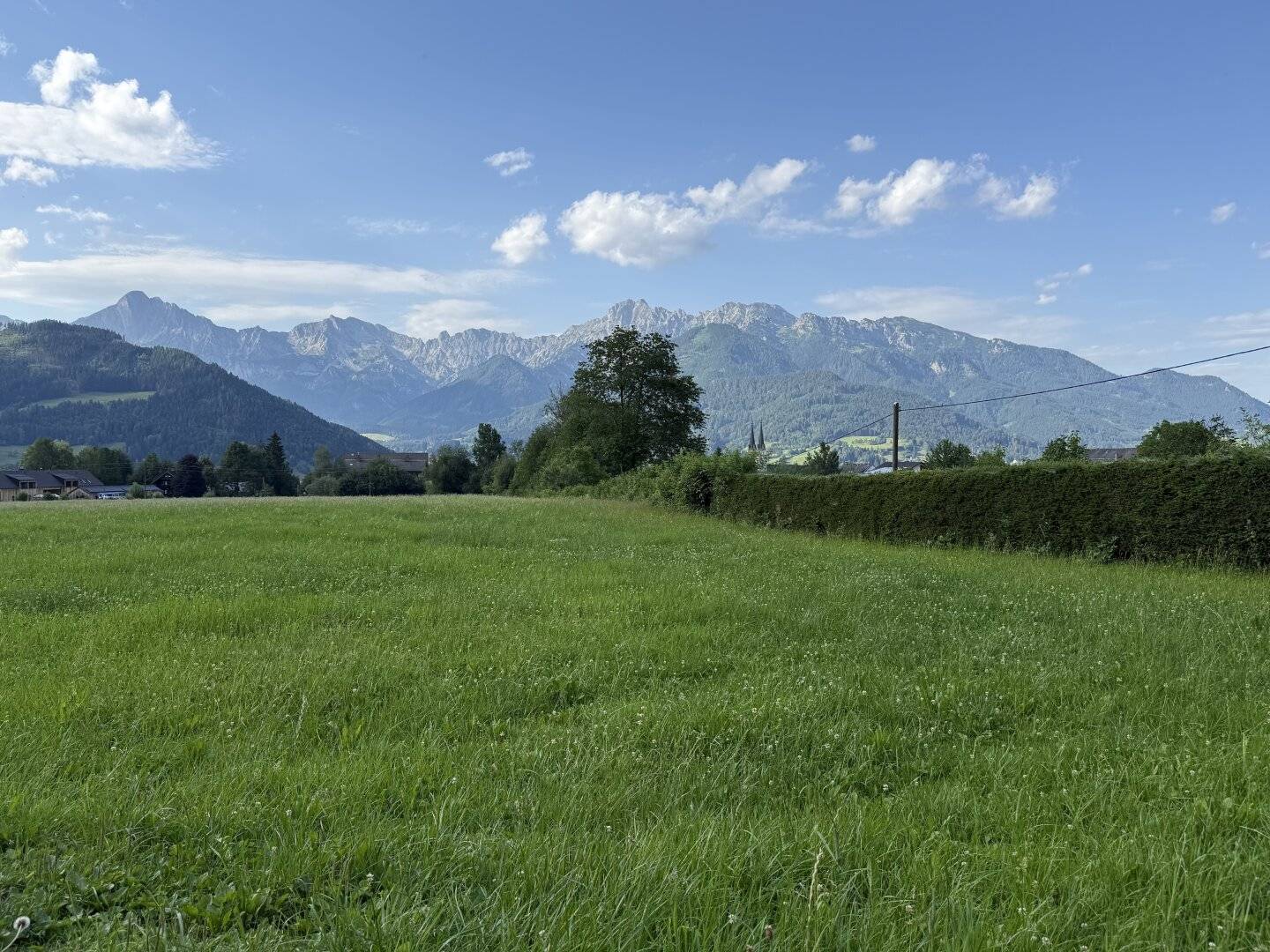 Grundstück in Admont in sonniger und ruhiger Lage, derzeit noch zweitwohnsitzfähig!