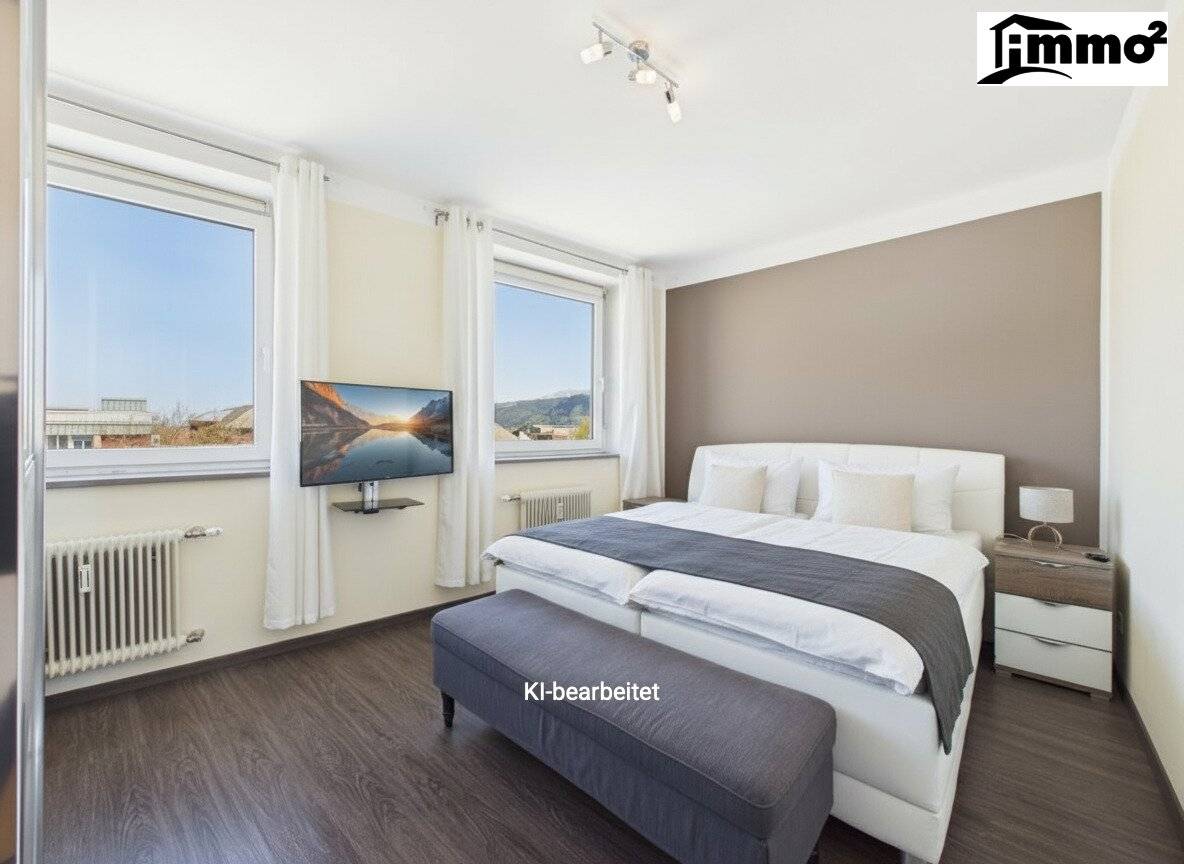 Stylish 3-room apartment with loggia in central location