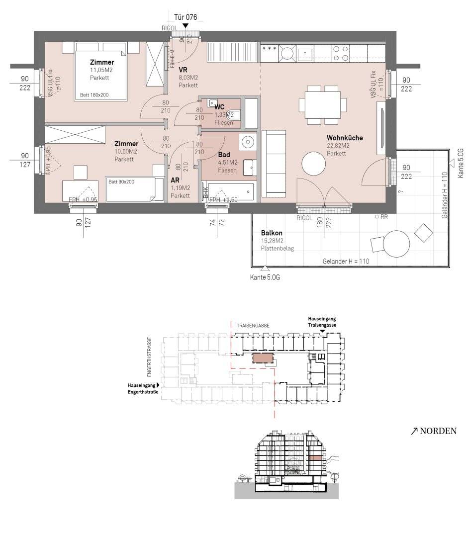 Commission-free Modern living on the Danube riverbank with Danube view