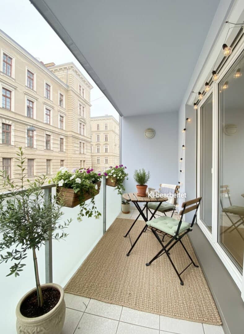 Attractive 2 room apartment with loggia in the 16th district for sale