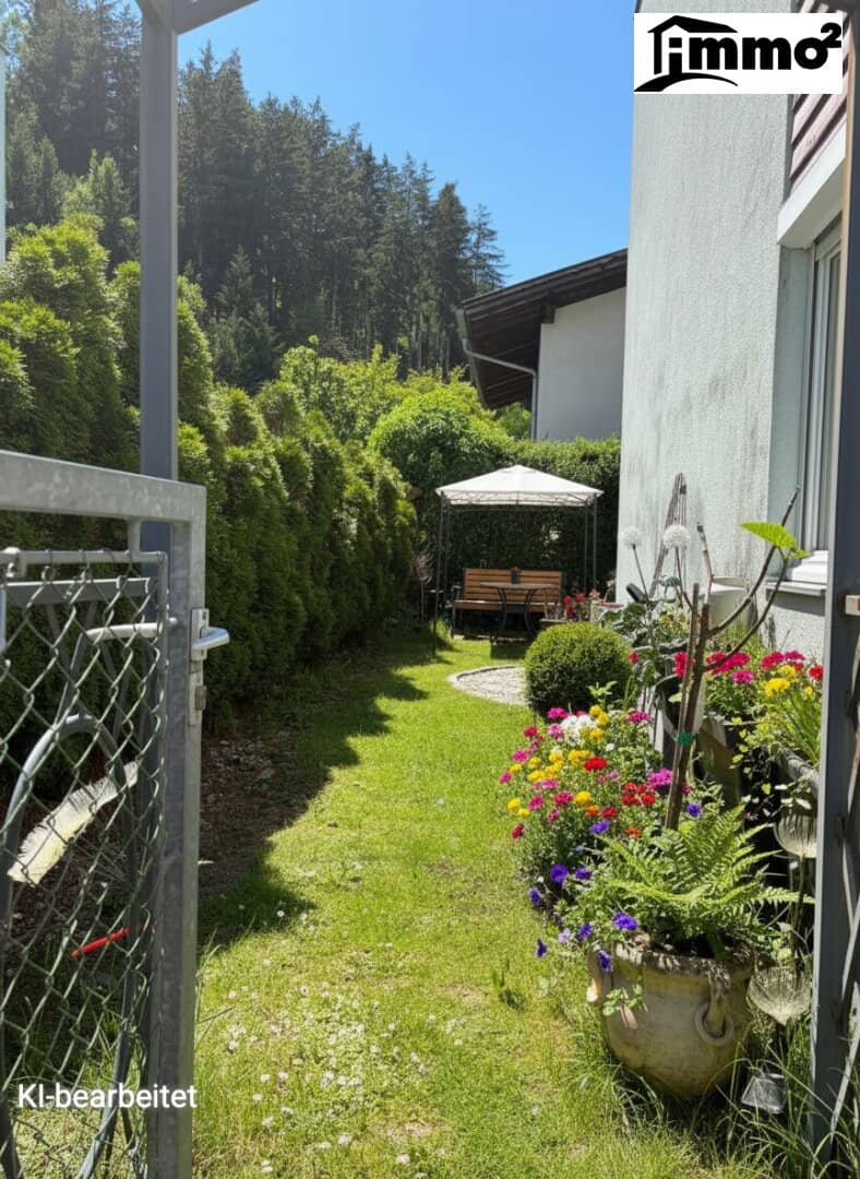 Charming three room garden apartment with underground garage and existing lease in sunny location of Völs
