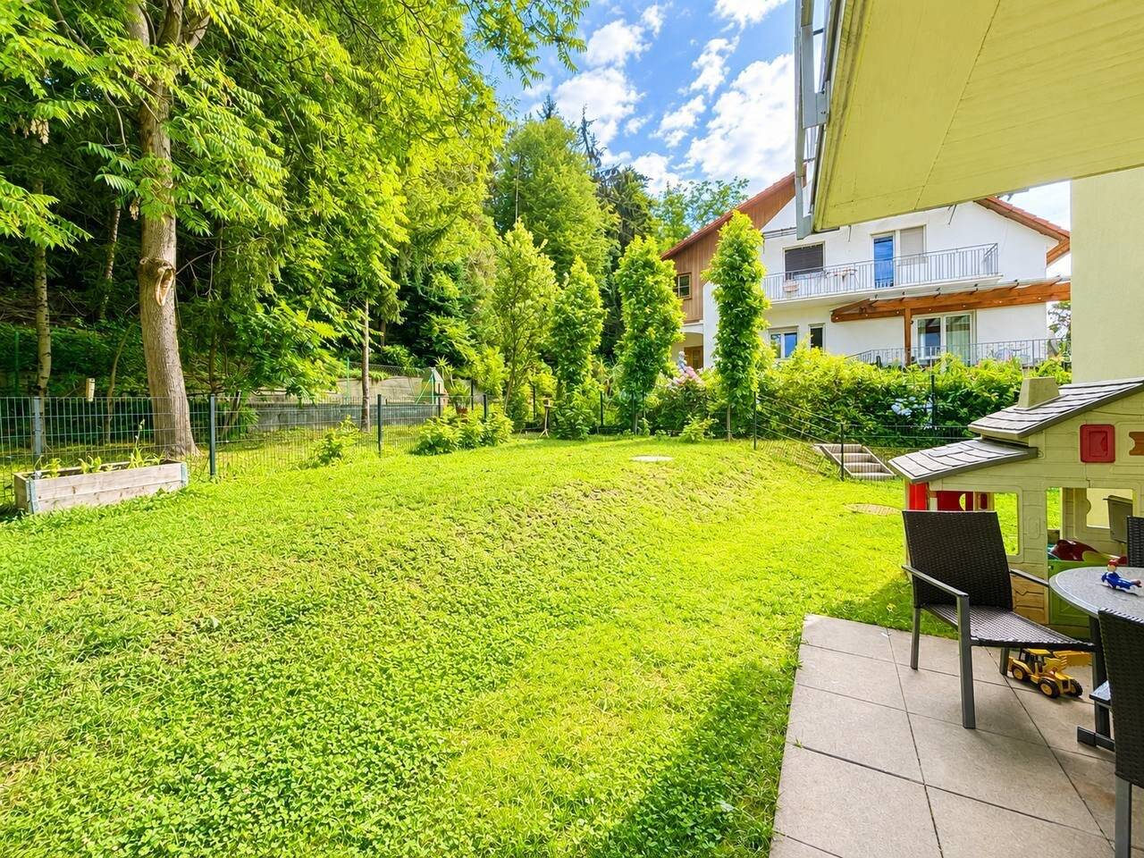 Attraktive 3-Zimmer-Gartenwohnung mit befristetem Mietvertrag - ANLEGER