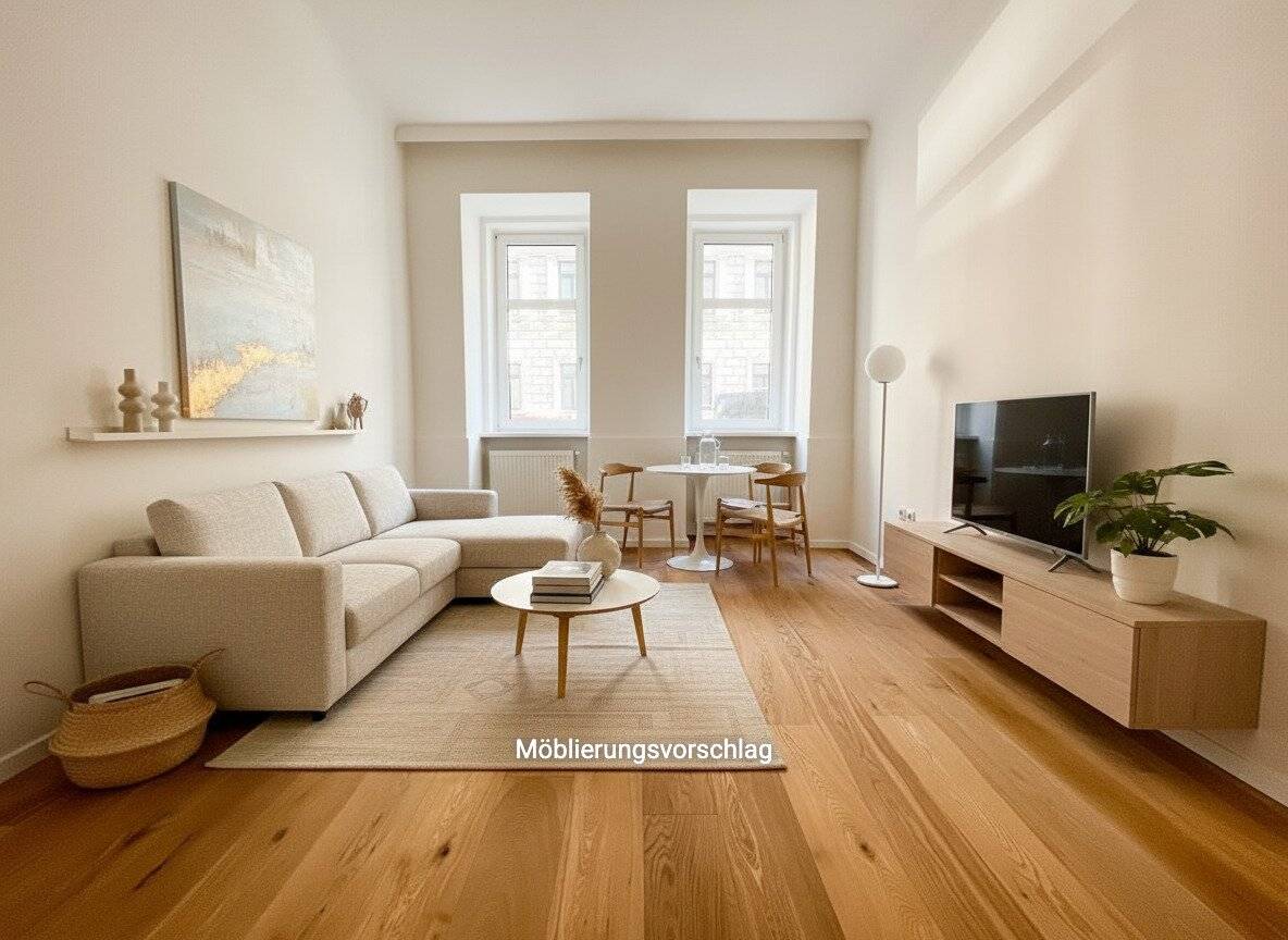 Near Ernst-Lichtblau-Park: renovated 1.5-room apartment in a quiet location