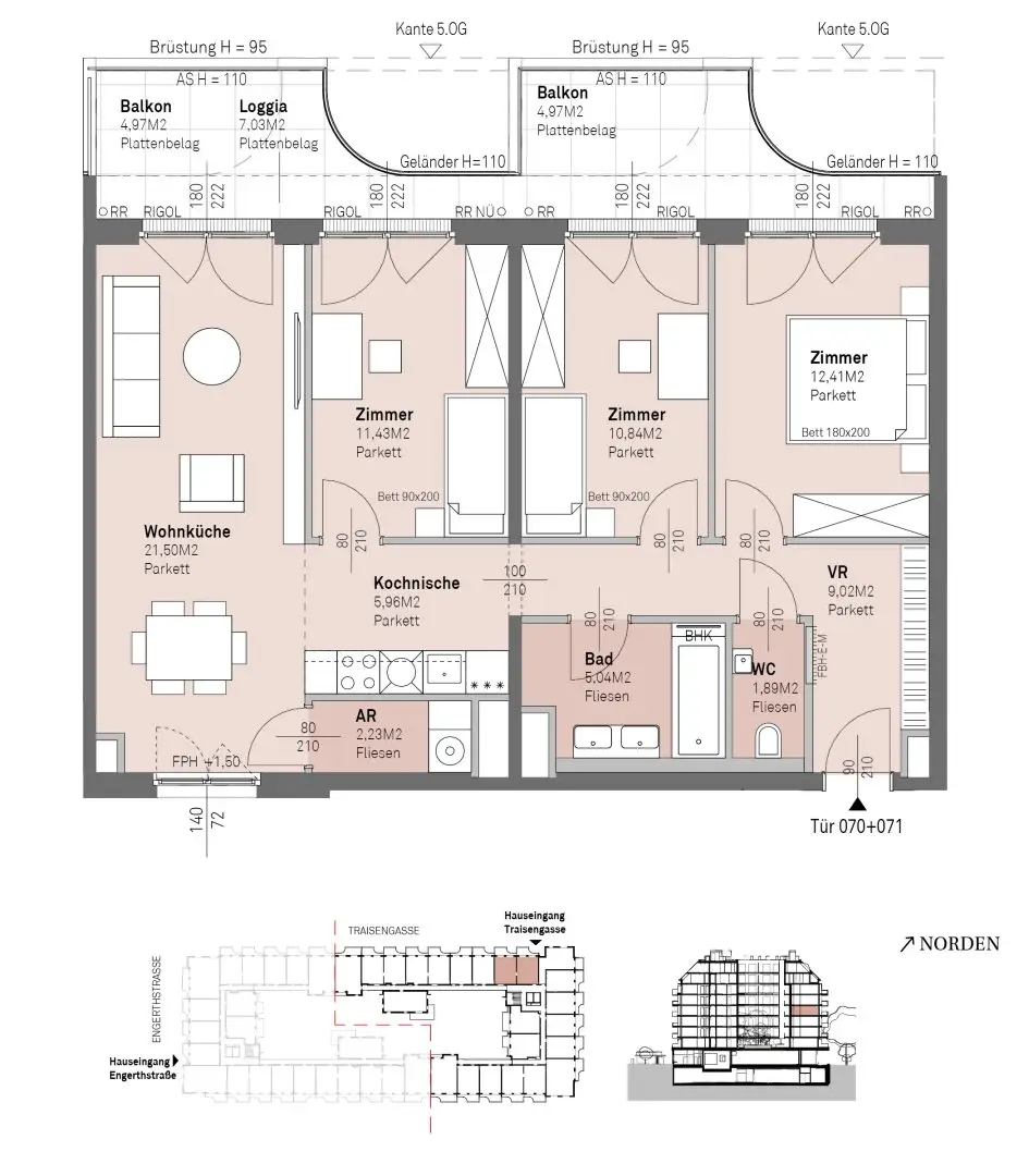 Commission free Modern living on the Danube riverbank with Danube view