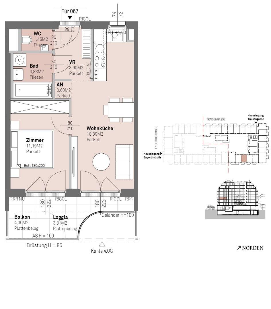 Provision Free Modern Living on the Danube Riverbank with Danube View