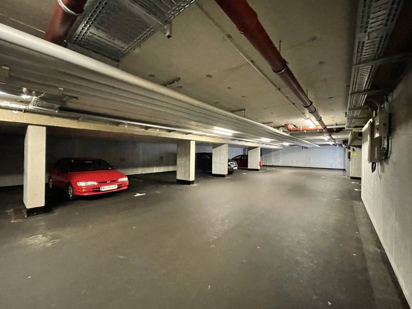 Tiefgaragenstellplätze Nähe Purkersdorf zu vermieten