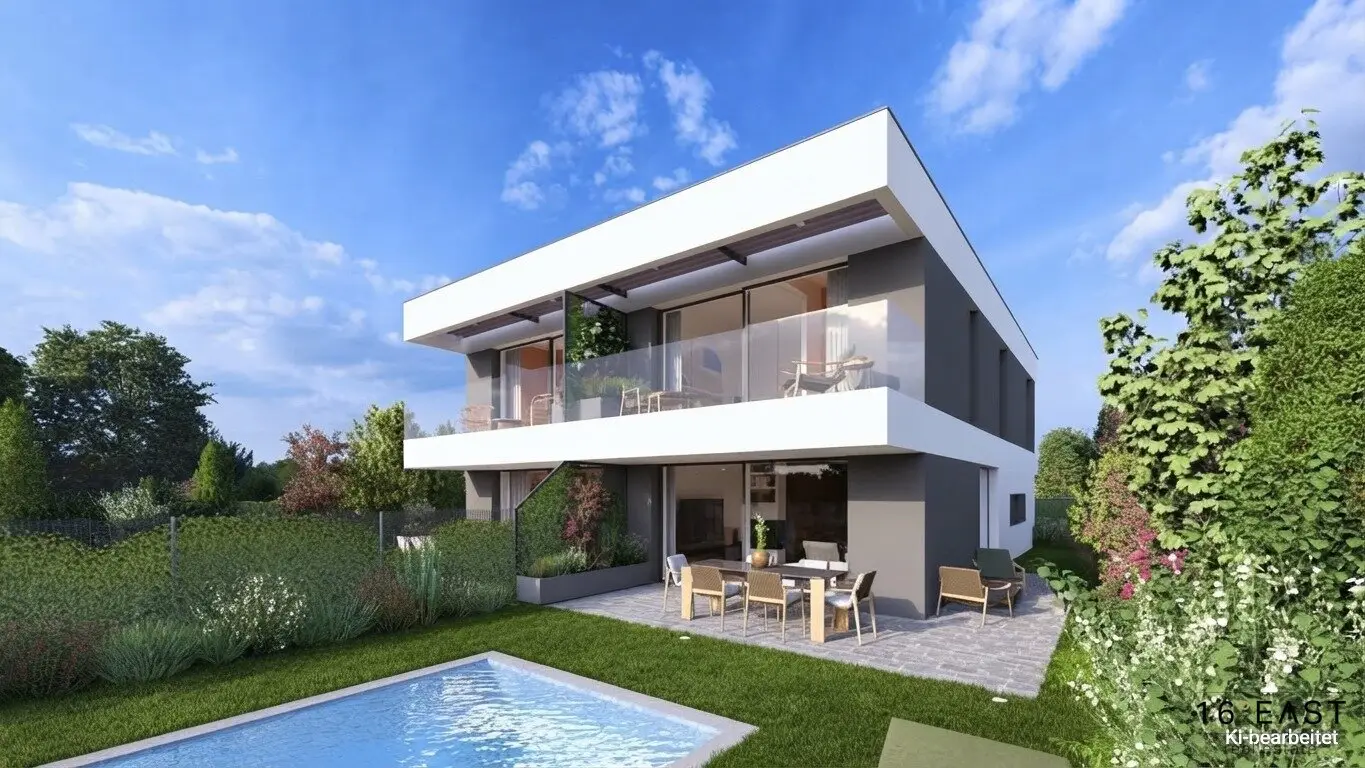 Modern Living in Hennersdorf near Vienna Comfortable semi detached houses with generous outdoor spaces