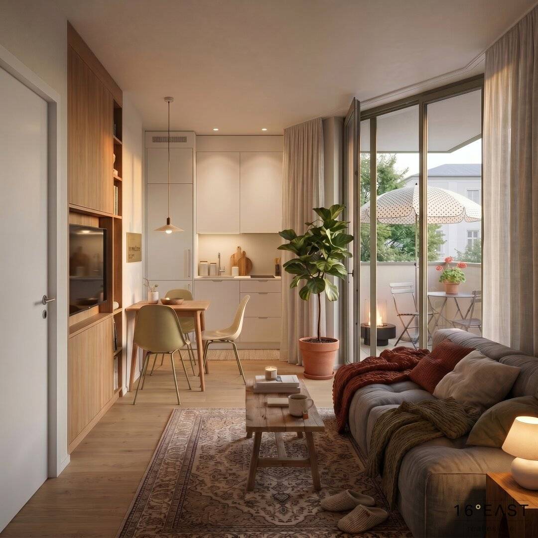2-Zimmer-Neubau mit Balkon | unter € 230.000 | provisionsfrei für Käufer