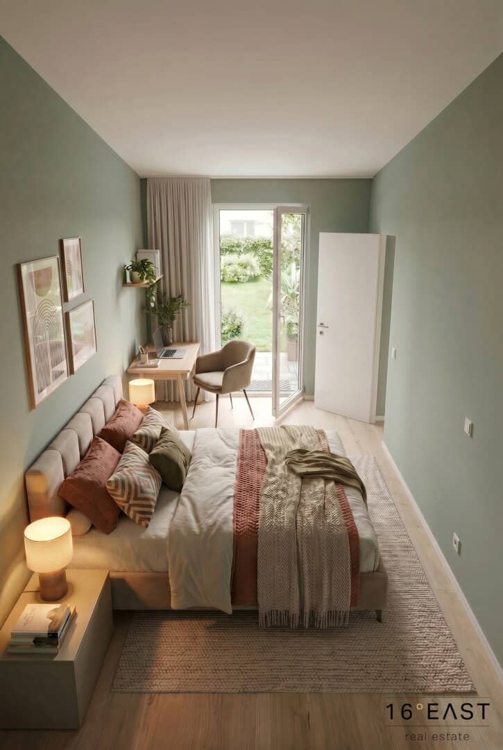 3 room new build with garden and terrace | commission-free for buyers