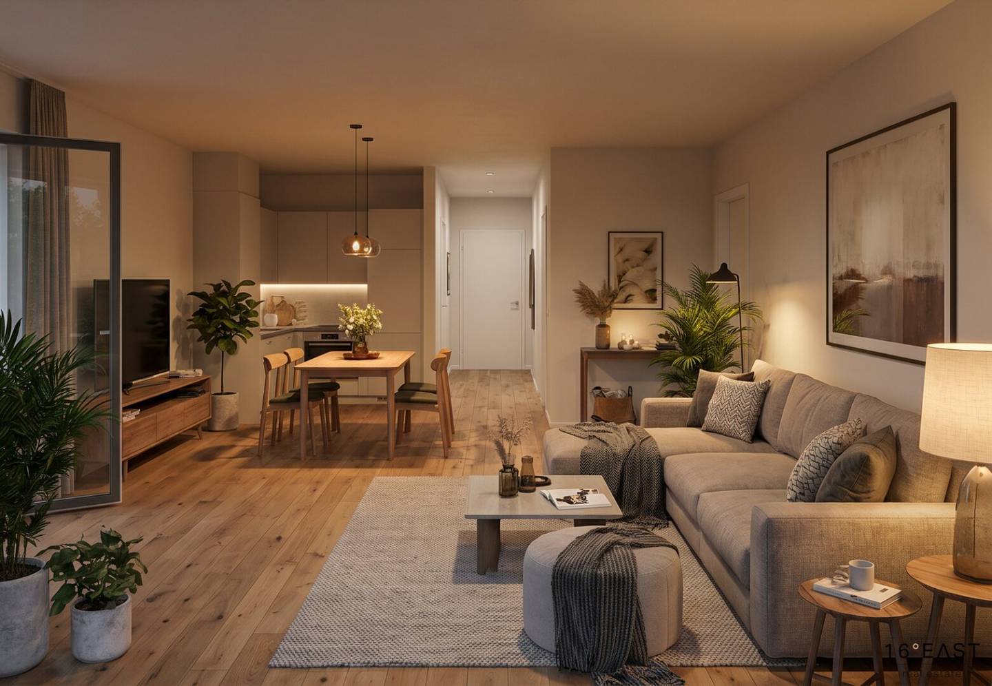 3 room new build with garden and terrace | commission-free for buyers