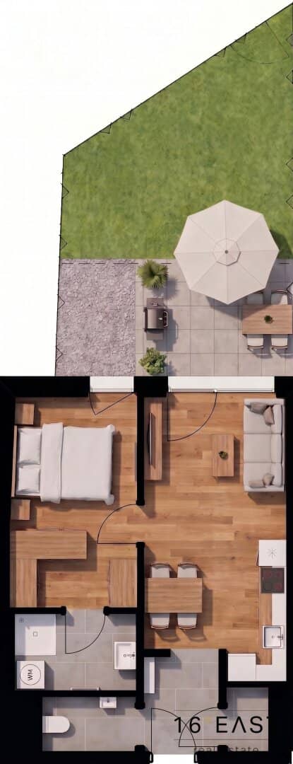 2-Zimmer-Neubauwohnung mit Garten & Terrasse | provisionsfrei für Käufer