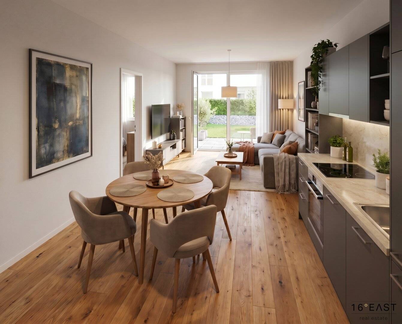 2-Zimmer-Neubauwohnung mit Garten & Terrasse | provisionsfrei für Käufer